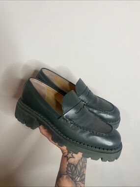 Free People | Lyra Lug Sole Loafers Size 10